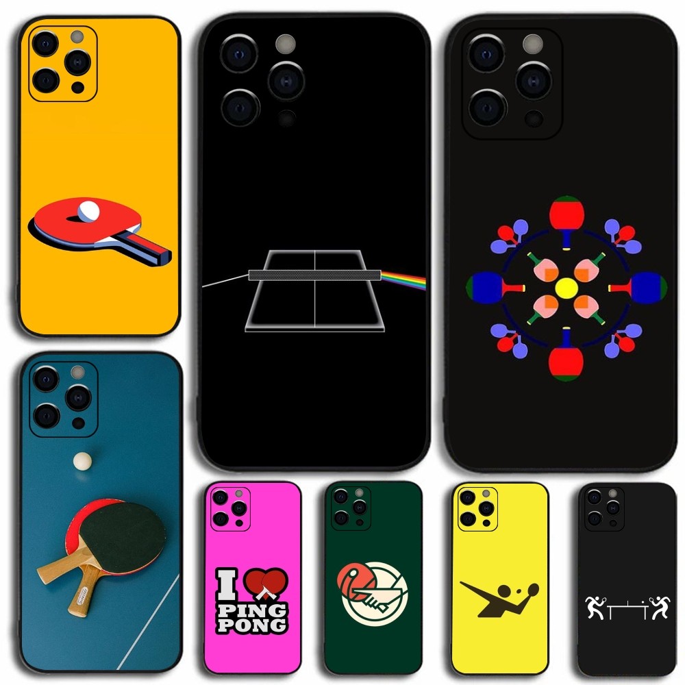 Table Tennis Quotes - Tischtennisschläger Ping Pong Handyhülle für Apple