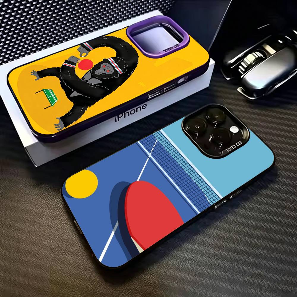 Table Tennis Quotes - Neue Tischtennis-Cartoon-Handyhülle für iPhone 17, 16,