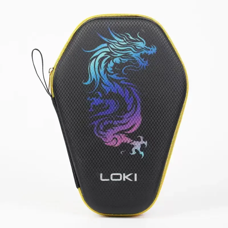 Table Tennis Xiom - LOKI-Anti-Drop-Tasche für Tischtennisschläger, glatter Reißverschluss, chinesischer