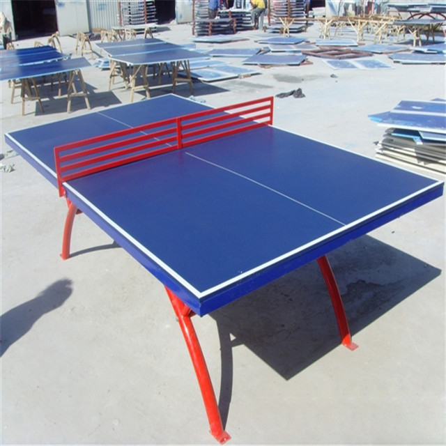 Table Tennis Youtube - Offizieller SMC Outdoor-Tischtennistisch Trainings-Tischtennistisch mit Stahlrahmen