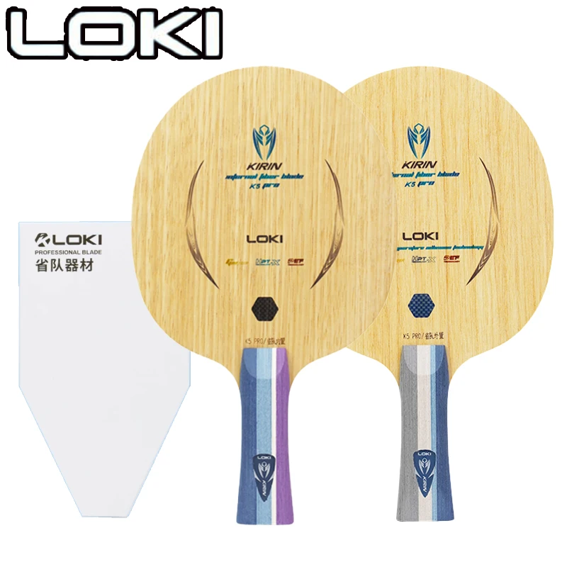 Table Tennis Blades - LOKI Kirin K5 PRO Tischtennisschläger, 5
