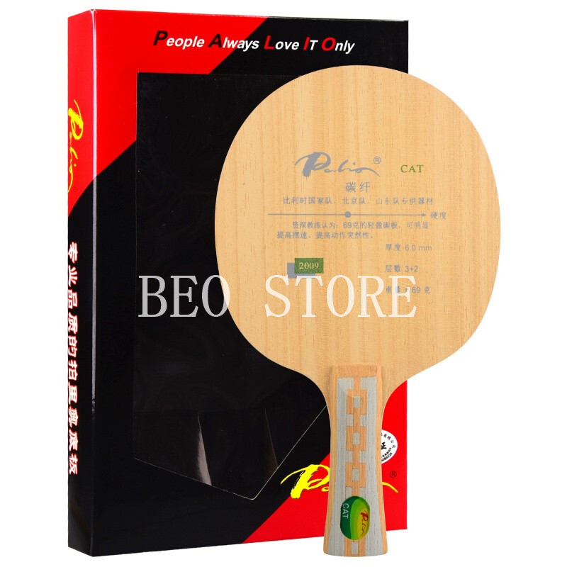 Table Tennis Forehand - Original Palio CAT Tischtennisschläger (leichtes Carbon)