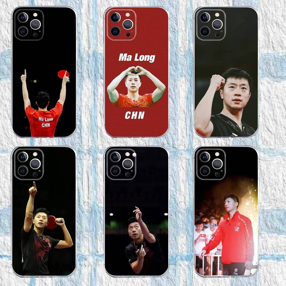 Table Tennis Quotes - Tischtennisspieler Ma Long Handyhülle für iPhone