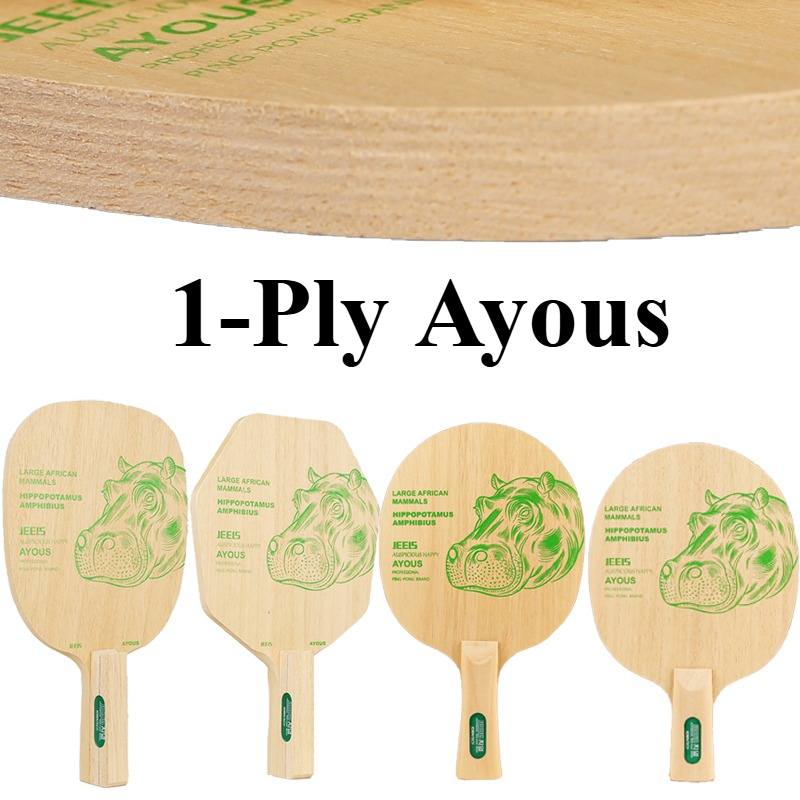 JEELS Green Hippo 1-lagiges Ay – Table Tennis Blades Bewertung und Preis