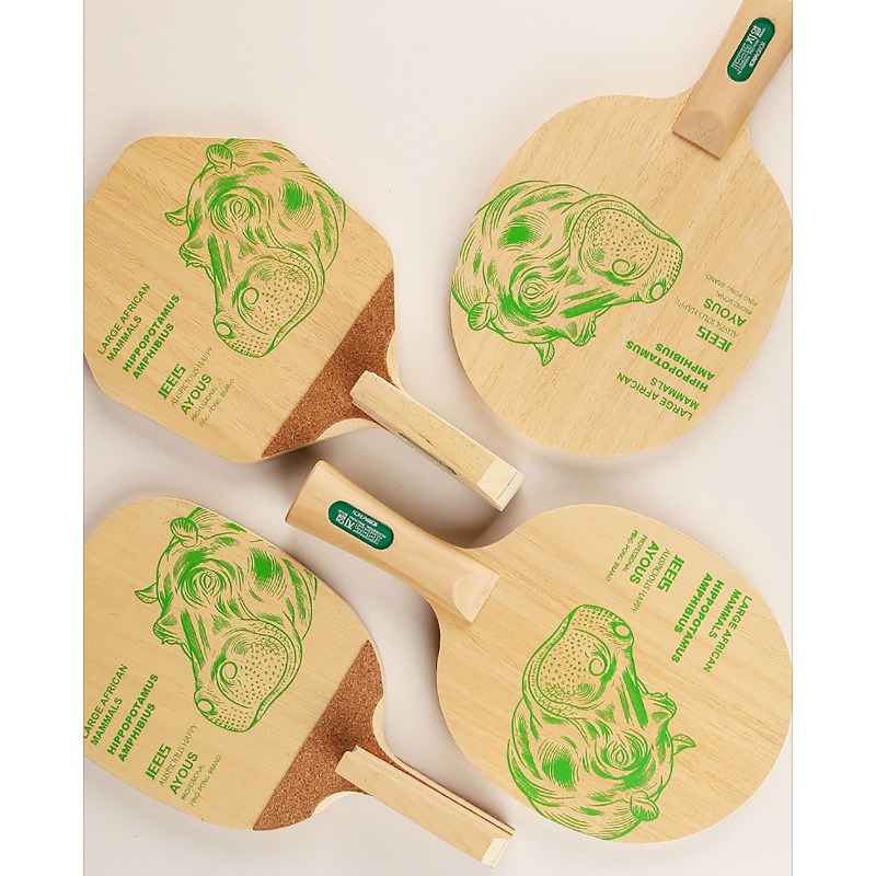 JEELS Green Hippo 1-lagiges Ay – Table Tennis Blades Bewertung und Preis
