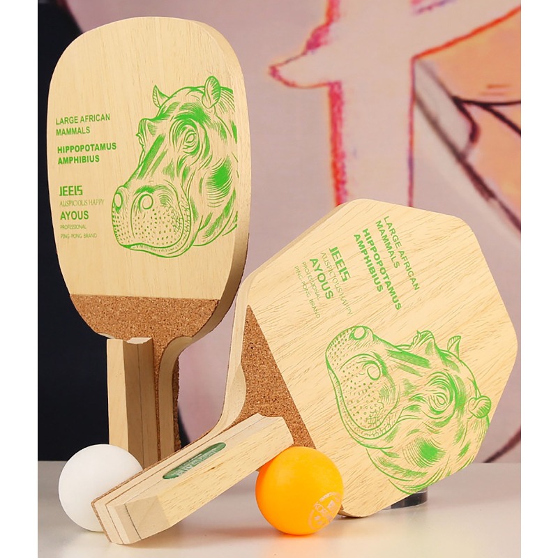 JEELS Green Hippo 1-lagiges Ay – Table Tennis Blades Bewertung und Preis