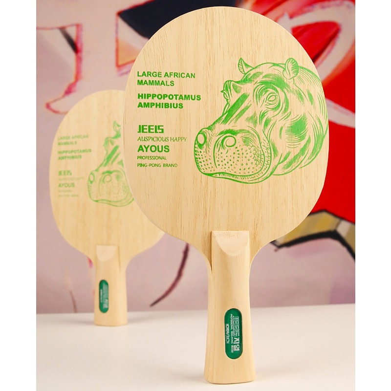 JEELS Green Hippo 1-lagiges Ay – Table Tennis Blades Bewertung und Preis
