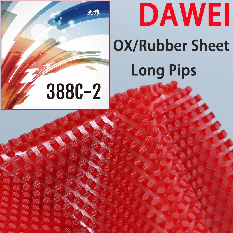 Lange Pips OX Dawei 388C-2 Tis – Table Tennis Xiom Bewertung und Preis