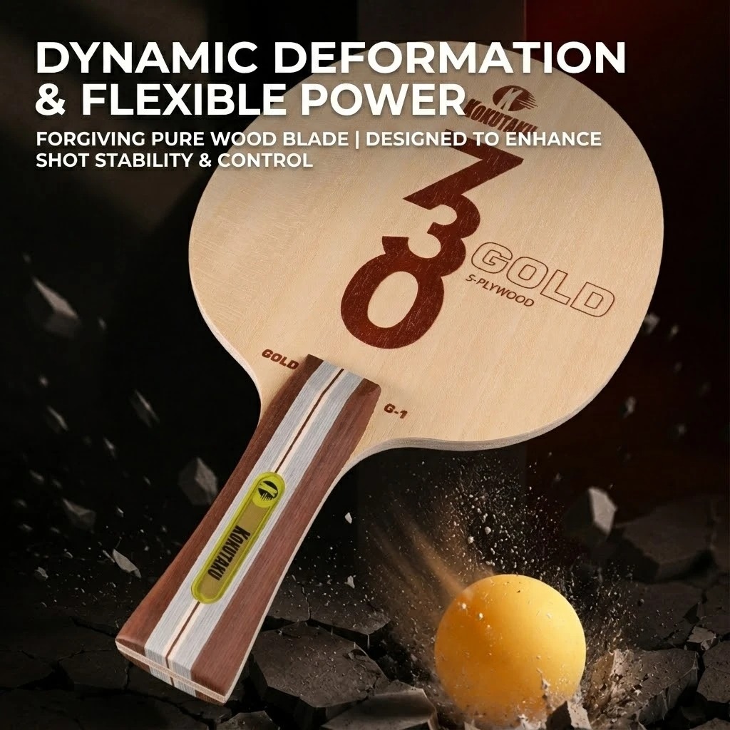 Kokutaku Tischtennisschläger F – Table Tennis Blades Bewertung und Preis