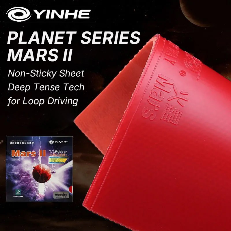 YINHE MARS 2-Tischtennis-Gummi – Table Tennis Defense Bewertung und Preis
