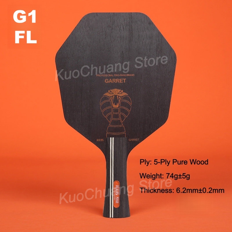 Sechseckiges Tischtennisschläg – Table Tennis Blades Bewertung und Preis