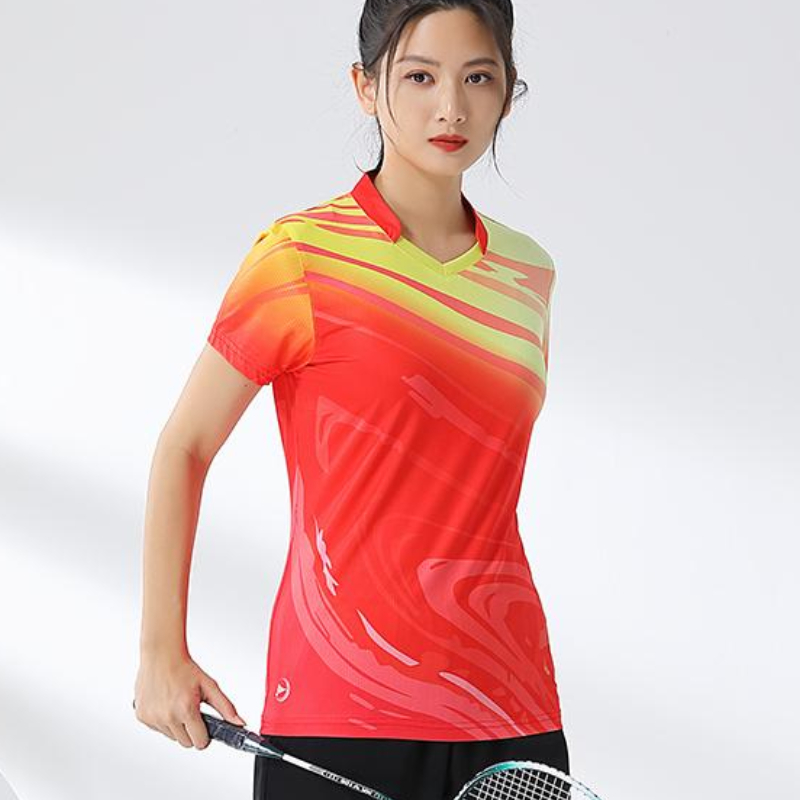 Frauen Badminton Shirt Print G – Table Tennis Volleyball Bewertung und Preis