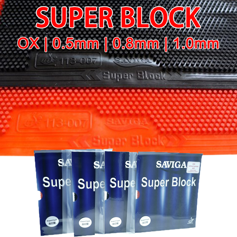SAVIGA SUPER BLOCK OX Long Pip – Table Tennis Defense Bewertung und Preis