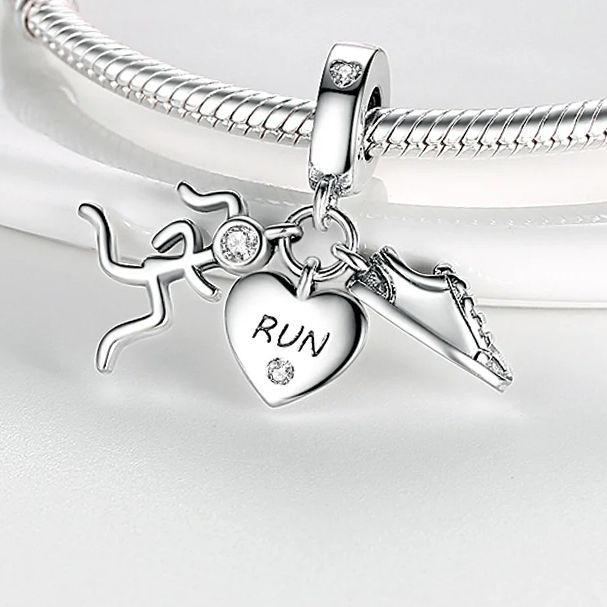 925 Sterling Silber Charms Per – Table Tennis Volleyball Bewertung und Preis